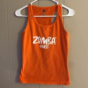 Zumba Orange Tank Top